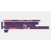 Keychron Lunar Witch   Cherry Profiel Dye Sub PBT Volledige Keycap Set keycaps