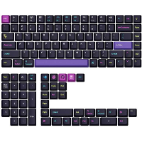 Keychron OEM Dye Sub PBT Full Keycap Set   Developer keycaps 137 stuks, US Layout (ANSI)