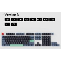 Keychron OEM Dye Sub PBT Keycap Set   Hacker keycaps