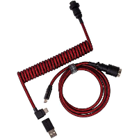 Keychron Premium Coiled Aviator Cable, Angled kabel