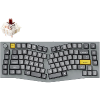 Keychron Q10 N3 toetsenbord Alice 75%, RGB leds, Double shot PBT, hot swap, Knob