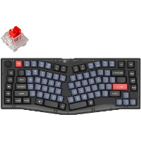 Keychron V10 C1 toetsenbord RGB leds, 75% Alice, OSA Profile Double Shot PBT, hot swap, Knob