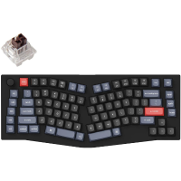 Keychron V10 D3 toetsenbord RGB leds, 75% Alice, OSA Profile Double Shot PBT, hot swap, Bluetooth 5.1, Knob