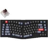 Keychron V10 D3 toetsenbord RGB leds, 75% Alice, OSA Profile Double Shot PBT, hot swap, Knob