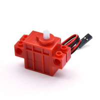 360 ° Programmeerbare reductiemotor 4.8V 70rpm Compatibel met Legoblocks voor Arduino Maker DIY