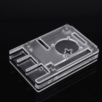 6 Laags acryl transparante beschermhoes voor Raspberry Pi 4B ondersteuning touchscreen installatie