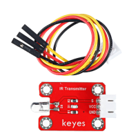 Keyes Brick Infrarood emissiesensor (Pad gat) Anti reverse stekker Wit Terminal Digitaal signaal