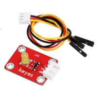 Keyes Brick LED Geel Licht Module (Pad gat) Anti reverse Plug Wit Terminal Digitaal Signaal