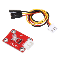 Keyes Brick LED Witlichtmodule (Pad gat) Anti reverse stekker Wit Terminal Digitaal signaal
