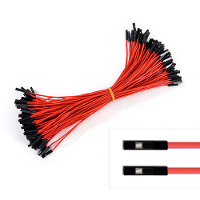 KEYIUAV 1P DuPont kabel 26AWG siliconen draad XH2.54 Mannelijke vrouwelijke connector hoge temperatuurweerstand flexibel