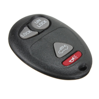 Keyless Remote Key Fob Shell Case For Buick Century Pontiac Aztek
