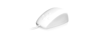 Keysonic KSM 3020M W USB muis Spatwaterdicht, Stofdicht Wit