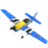 KFPLAN KF602 P 51 Mustang 370 mm Spanwijdte 2,4 GHz 3CH Bulit in Gyro EPP RC vliegtuigtrainer met vast vleugelprofiel vo
