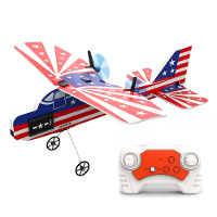 KFPLAN KF800 2.4GHz 2CH 220mm Spanwijdte MPP Geïntegreerde Gyro Binnen Mini Glider RC Vliegtuig RTF