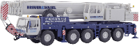 Kibri 13060 H0 Bouwvoertuig Liebherr Mobiele telescoopkraan 1160/2 Breuer & Wasel