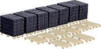 Kibri 38149 H0 Europallet 1 stuk(s)