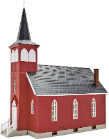 Kibri 38845 H0 Landkerk met LED verlichting