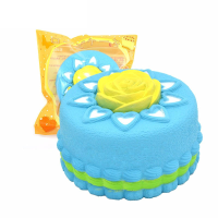 Kiibru Squishy Jumbo Rose Cake Gelicentieerd Traag Stijgend Originele verpakking Collectie Geschenk Decor Speelgoed