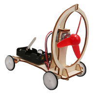 Kinderen Wetenschappelijk Experiment Elektrische Windturbine Technologie Kleine Productie Handgemaakt DIY KIT Kleutersch