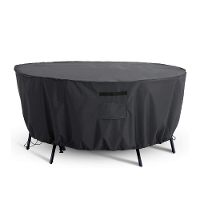 KING DO WAY Grijze Oxford Cloth Meubelhoes Waterdichte Anti UV Meubelhoes