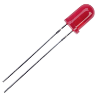 Kingbright Bedrade LED Rood Rond 5 mm 1800 mcd 30 ° 30 mA 2.1 V