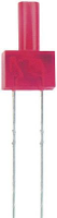 Kingbright L 13ID Bedrade LED Rood Cilindrisch 2 mm 10 mcd 70 ° 20 mA 2 V