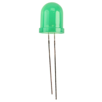 Kingbright L 813GD Bedrade LED Groen Rond 10 mm 60 mcd 30 ° 25 mA 2.2 V