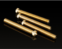 Kingroon 1PC Super Volcano Nozzle All, Large Flow Brass Extended Nozzle voor 3D printer