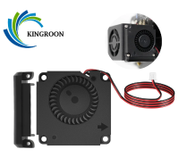 Kingroon Dc 5V 12V 24V Turbo Radial Fans 3D Printer Blower 4010 Koelventilator Uitlaat Ventilator Voor Ender 3 CR10 Comp