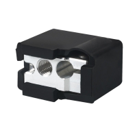 KINGROON® E3D kraterverwarming aluminium blok siliconen hoes Temperatuurbestendige thermische isolatiehuls 3D printeracc