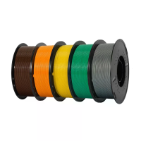 KINGROON Nieuwste 5KG HS PETG 3D printer filament multikleur 1,75 mm Hoge snelheid PETG 3D printmaterialen 100% netjes g