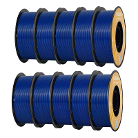 KINGROON PETG 3D printerfilament 1,75 mm 10 kg Blauw Hoge Sterkte Gemakkelijk te Printen Milieuvriendelijk Geen Bubbels