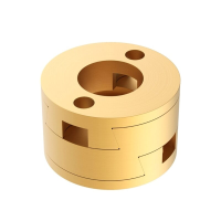 Kingroon T8 Z as Ronde Messing Koppeling voor VzBoT 3D Printer Accessoires T8 Z as Schroef Hetebed Koppelingen voor 3D P