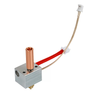 KINGROON Voor Anycubic Kobra 2 Series Hot End Kit Messing Nozzle Aluminium Blok Hoge Temperatuurbestendigheid 300°C Glad