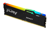 Kingston FURY Beast RGB Werkgeheugenmodule voor PC DDR5 16 GB 1 x 16 GB Non ECC 5600 MHz 288 pins DIMM CL36 KF556C36BBEA 16