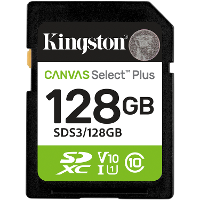 Kingston Canvas Select Plus 128 GB SDXC geheugenkaart