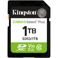 Kingston Canvas Select Plus 1 TB SDXC geheugenkaart