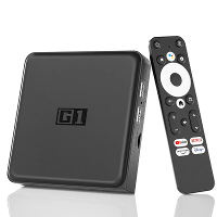 Kinhank G1 Android 11.0 TV Box met Netflix 4K Google gecertificeerd Amlogic S905X4 4+32G WiFi6 ondersteuning BT5.0 Dolby