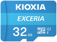 Kioxia EXCERIA SDXC kaart 256 GB UHS I