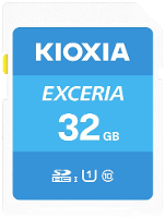Kioxia EXCERIA SDHC kaart 32 GB UHS I