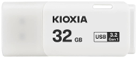 Kioxia TransMemory U301 USB stick 32 GB Wit LU301W032GG4 USB A 3.2 Gen 1