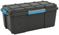 KIS 241507 Opbergbox Scubba Stapelbaar (b x h x d) 780 x 350 x 395 mm Grijs blauw, Zwart 1 stuk(s)