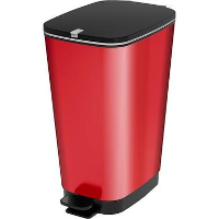 Kis Chic Bin Pedaalemmer   50L   rood