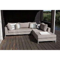 Exotan loungebank Casablanca   taupe   rechts