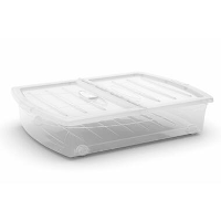 Kis Spinning Opbergbox XL   56L   transparant