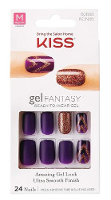 Kiss Gel Fantasy Nails Set Paars