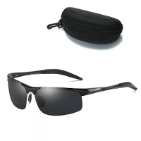 Klassieke heren gepolariseerde zonnebril lichte UV400 bescherming anti glare zonnebril voor buiten klimmen vissen reizen