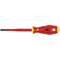 Klauke VDE Platte schroevendraaier Kopbreedte: 3.5 Mm Koplengte: 100 mm