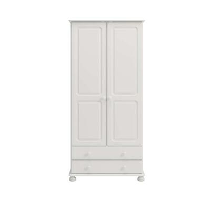 Kledingkast Richmond 2 deuren/2 lades   wit   185,1x88,2x57 cm   Leen Bakker