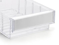Kleine onderdelen bak (b x h x d) 132 x 100 x 300 mm Transparant Treston 3015 1 30 stuks